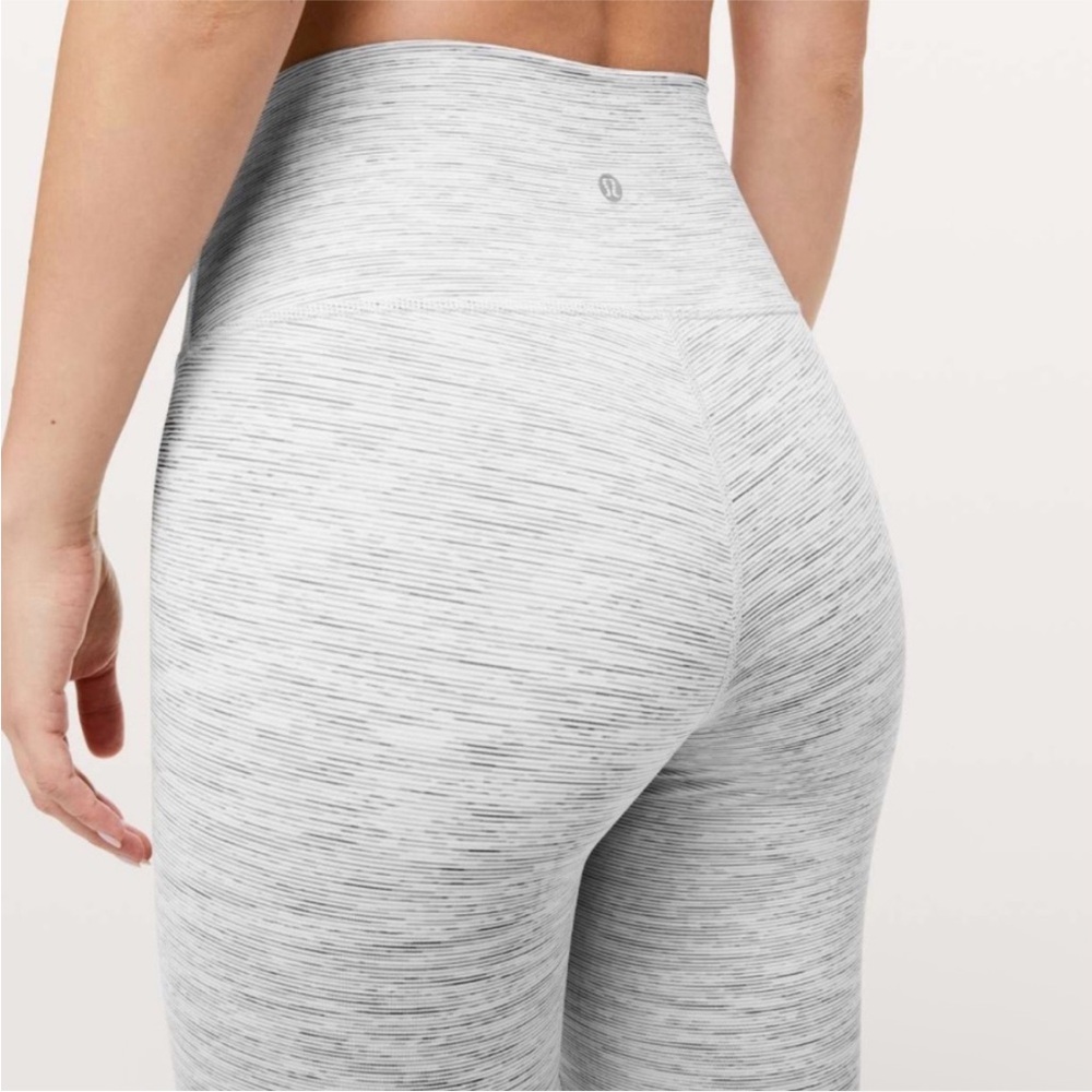 lululemon athletica Women's Light Gray Leggings